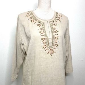 White Stag Women's Boho Tunic L